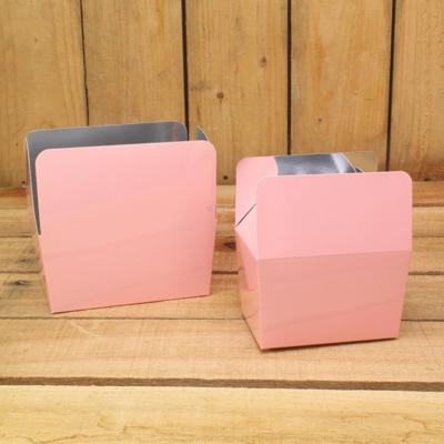 Bonbon doosjes - Chocolade doosje - Zachtroze 152 basic laag - 12 stuks