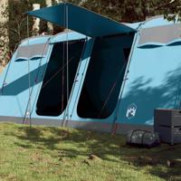 VidaXL Tunneltent 10-persoons waterdicht blauw - thumbnail