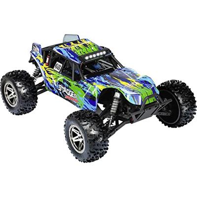 Reely Stagger Brushless 1:10 RC auto Elektro Buggy 4WD 100% RTR 2,4 GHz Incl. accu, oplader en batterijen voor de zender, Incl. brushless combo Reely Stagger Brushless 1:10 RC auto Elektro Buggy 4WD 100% RTR 2,4 GHz Incl. accu, oplader en batterijen voor de zender, Incl. brushless combo