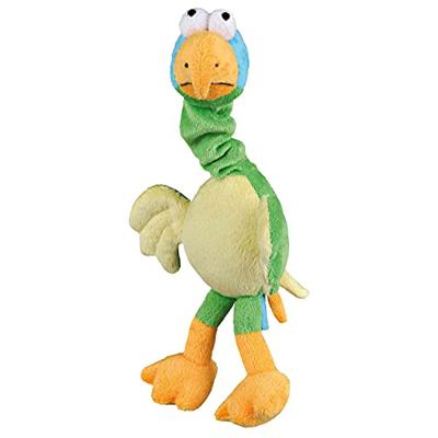 Trixie pluchen papegaai met vogelgeluid hondenspeeltje Per stuk Trixie pluchen papegaai met vogelgeluid hondenspeeltje Per stuk