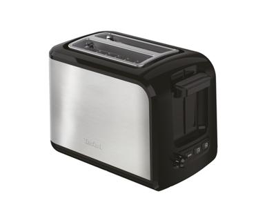 Tefal TT410D Express Broodrooster 16x26x19 cm 850W RVS/Zwart