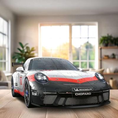 Ravensburger Iconics 3D puzzel Porsche 911 GT3 Cup - 108 stukjes