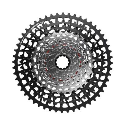Sram cassette xs-1275 t-type eagle 12sp 10-52t zwart Sram cassette xs-1275 t-type eagle 12sp 10-52t zwart