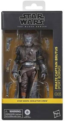 Star Wars: Skeleton Crew Black Series Action Figure Pirate Capitaine Brutus (Port Borgo) 15 cm