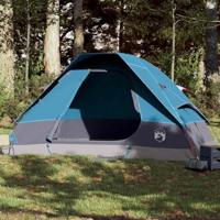 VidaXL Koepeltent 6-persoons waterdicht blauw - thumbnail