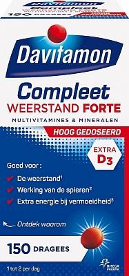 Davitamon Compleet Weerstand Hoog Gedoseerd Dragees