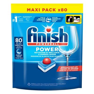 Vaatwastabbletten Finish All-in-one Power Regular 80 stuks