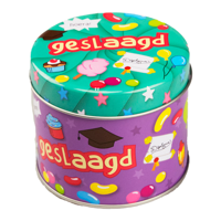 Paperdreams snoepblikje geslaagd school - thumbnail