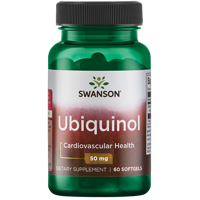 Ultra 100% Pure & Natural Ubiquinol (kaneka Qh®) 50mg | Swanson | - thumbnail