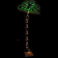 Palmboom LED 136 LED's warmwit 220 cm - thumbnail
