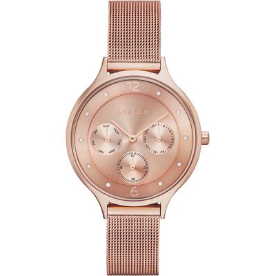Horlogeband Skagen SKW2314 Staal Rosé 14mm