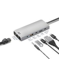 ACT USB-C 4K / 8K 60Hz dockingstation voor 1 HDMI monitor, 2,5 Gigabit ethernet, USB-C 10Gbps, USB-A 10Gbps, 3,5mm audio, PD pass-through - thumbnail