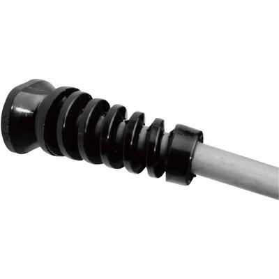 PB Fastener H-1611 Trekontlasting Klem-Ø (max.) 10.9 mm Plaatdikte (max.) 3.2 mm Polyamide Zwart 1 stuk(s)