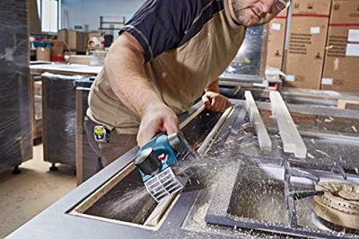 Bosch Blauw GHO 12 V-20 Accu schaafmachine | zonder accu&apos;s en lader in L-boxx - 06015A7002 - thumbnail