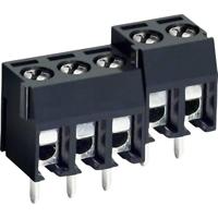 DECA 1192188 Klemschroefblok 1.31 mm² Aantal polen 2 Zwart 1 stuk(s) - thumbnail