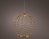 Verlichte decoratie Lumineo Zwart Metaal 220 V Ø 38 cm - thumbnail