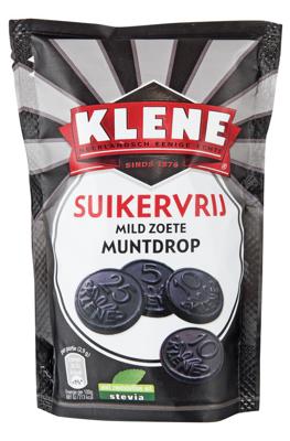 Klene Klene Muntdrop Mild Zoet Suikervrij (105g)