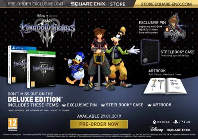Kingdom Hearts III (3) Deluxe Edition