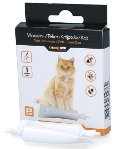 Knock Pest vlooien-tekenpipet Kat NL/FR