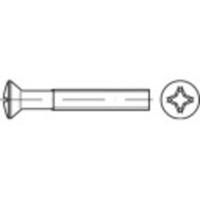 TOOLCRAFT TO-5432121 Bolverzonken schroeven M8 60 mm Kruiskop Phillips Staal Galvanisch verzinkt 100 stuk(s) - thumbnail