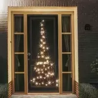 Fairybell deurboom 120 leds warm wit 2.1m hoog - 5534955 - thumbnail