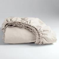 Cinderella hoeslaken standaard katoen 160x210 light sand tot 25cm - thumbnail