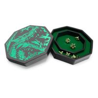 CritStones Arena Dice Tray Green Dragon - thumbnail