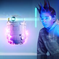 Mega Dino Biopod - YCOO - CYBERPUNK om te bouwen - 22cm - thumbnail