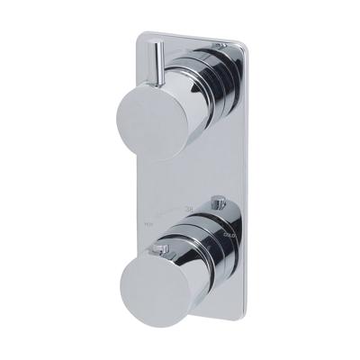 Inbouw Douchekraan Boss & Wessing Luxe Thermostatisch 2-Wegs Rond Chroom Boss & Wessing