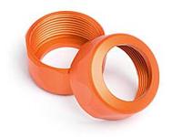 Shock cap 20x12mm (orange/2pcs) - thumbnail