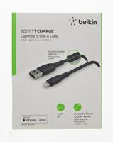 Kabel Lightning Belkin CAA002BT2MBK Zwart 2 m - thumbnail