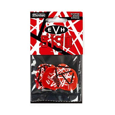 Dunlop EVHP08 EVH® 5150™ Max-Grip Picks .60 mm (6 stuks)