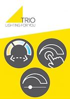 Trio Design vloerlampSequence zwart met goud - 441810208 - thumbnail