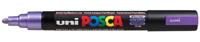 Uni-Posca Posca marker, afm pc-5m, lijndikte 2,5 mm, medium, metallic violet, 1 stuk - thumbnail