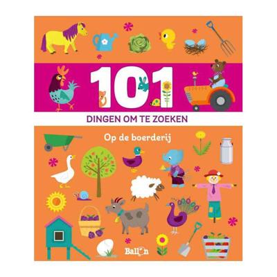 Ballon Kids Mijn eerste zoekboek 0   101 dingen om te zoeken op de boerderij