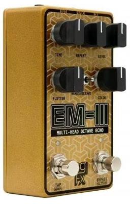 SolidGoldFX EM-III Multi-Head Octave Echo tape delay met o.a. octave, modulatie en tap tempo
