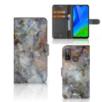 Huawei P Smart 2020 | Bookcase | Marmer Grijs - thumbnail