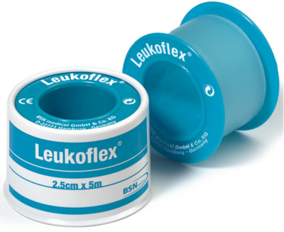 Leukoflex 2.5cm x 5cm Leukoflex 2.5cm x 5cm