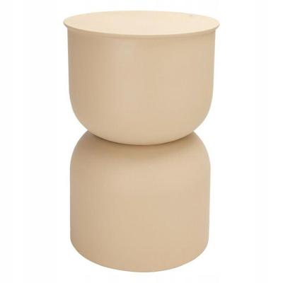 Bijzettafel metaal 31x46cm Zand