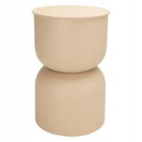 Bijzettafel metaal 31x46cm Zand - thumbnail