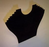 Kettingpresentatie bxh 23x24cm zwart - thumbnail