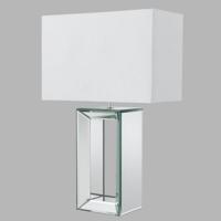 Searchlight SchemerlampMirror wit met spiegelglas - EU1610 - thumbnail