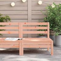Tuinbank zonder armleuningen massief douglashout - thumbnail
