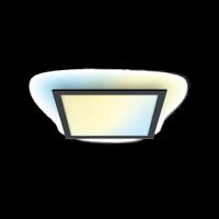WiZ PlafonnièrePanel zwart - 12W - 929003241922 - thumbnail