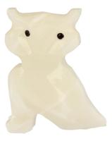 Uil van Edelsteen Aragoniet (Groot) - thumbnail