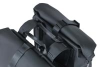 Basil soho nordlicht dubbele fietstas - waterdicht, zwart, 41l - thumbnail