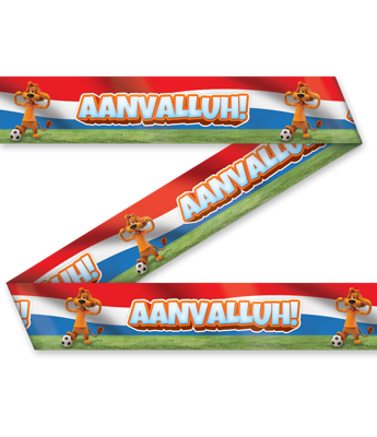 Loeki party tape rood/wit/blauw