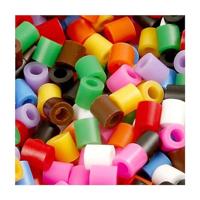 Creativ Company Https://www.cchobby.nl/strijkkralen-afm-5x5-mm-gatgrootte-2-5-mm-medium-standaardkleuren-1100-stuk-1-doos - thumbnail
