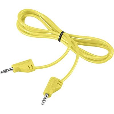 VOLTCRAFT MSB-200 Meetsnoer Banaanstekker 2 mm Banaanstekker 2 mm 0.90 m Geel 1 stuk(s) VOLTCRAFT MSB-200 Meetsnoer Banaanstekker 2 mm Banaanstekker 2 mm 0.90 m Geel 1 stuk(s)