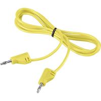 VOLTCRAFT MSB-200 Meetsnoer Banaanstekker 2 mm Banaanstekker 2 mm 0.90 m Geel 1 stuk(s) - thumbnail